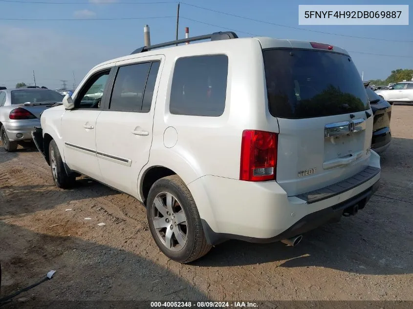 5FNYF4H92DB069887 2013 Honda Pilot Touring