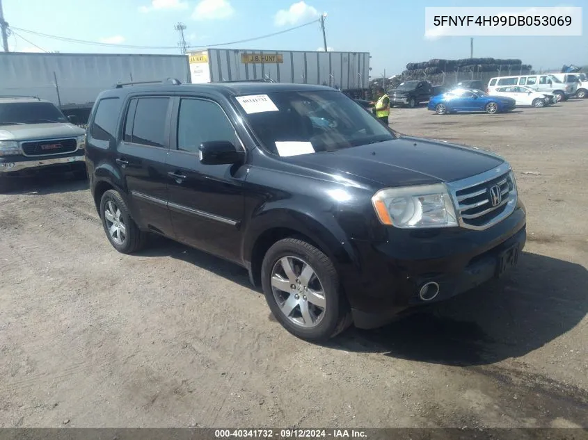 2013 Honda Pilot Touring VIN: 5FNYF4H99DB053069 Lot: 40341732