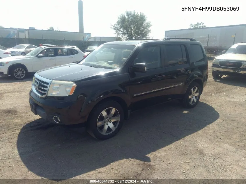 2013 Honda Pilot Touring VIN: 5FNYF4H99DB053069 Lot: 40341732