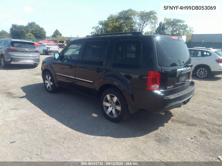 2013 Honda Pilot Touring VIN: 5FNYF4H99DB053069 Lot: 40341732