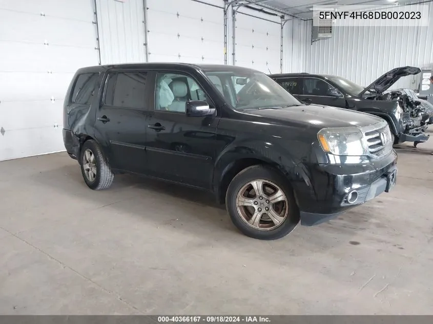 2013 Honda Pilot Ex-L VIN: 5FNYF4H68DB002023 Lot: 40366167