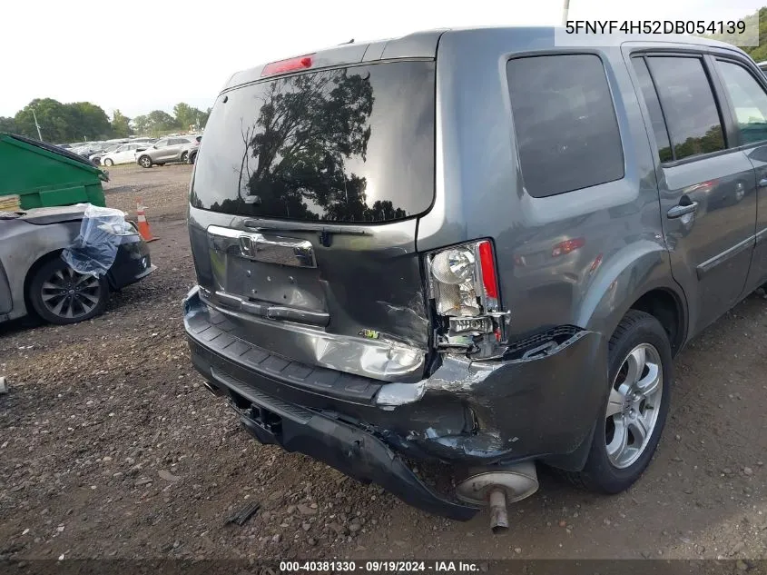 5FNYF4H52DB054139 2013 Honda Pilot Ex-L