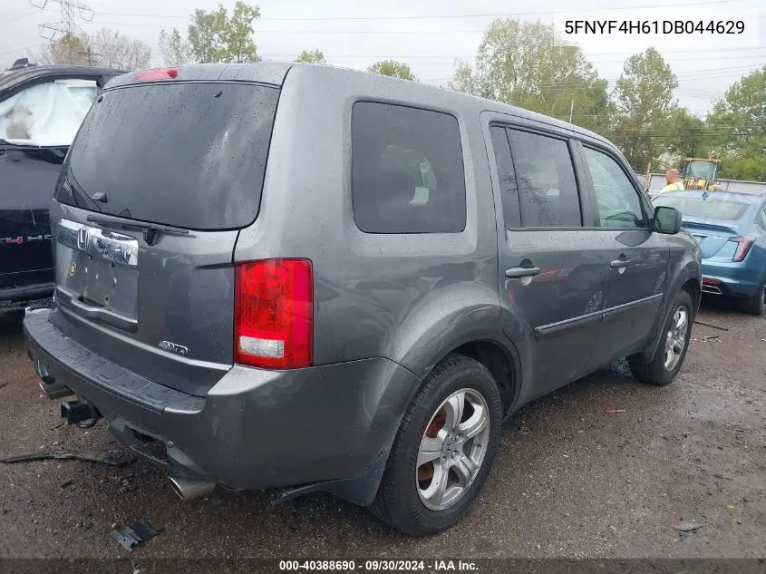 2013 Honda Pilot Exl VIN: 5FNYF4H61DB044629 Lot: 40388690