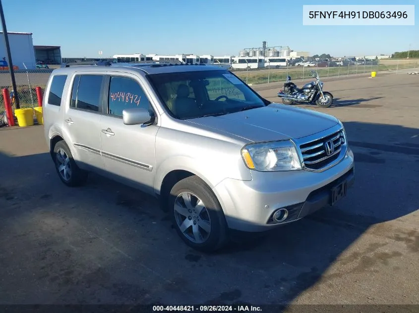 5FNYF4H91DB063496 2013 Honda Pilot Touring