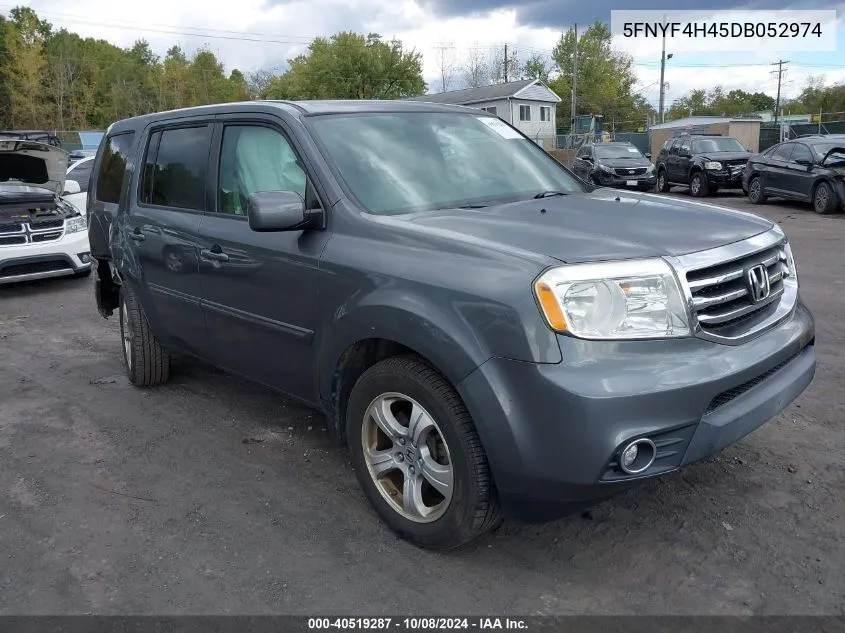 5FNYF4H45DB052974 2013 Honda Pilot Ex