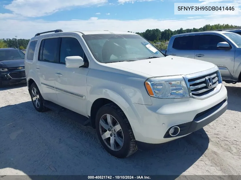 2013 Honda Pilot Touring VIN: 5FNYF3H95DB041446 Lot: 40521742