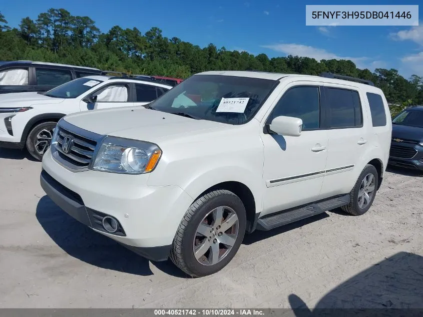 2013 Honda Pilot Touring VIN: 5FNYF3H95DB041446 Lot: 40521742