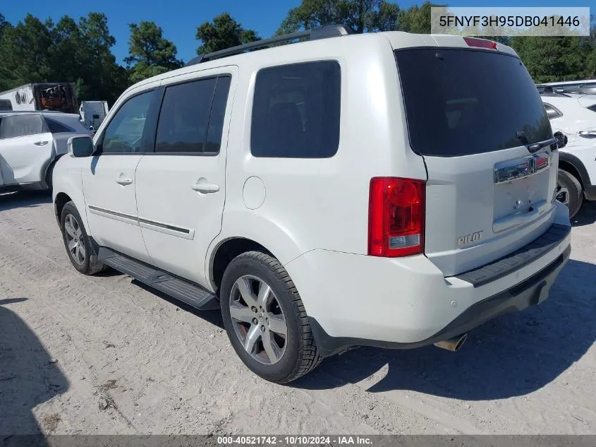 2013 Honda Pilot Touring VIN: 5FNYF3H95DB041446 Lot: 40521742