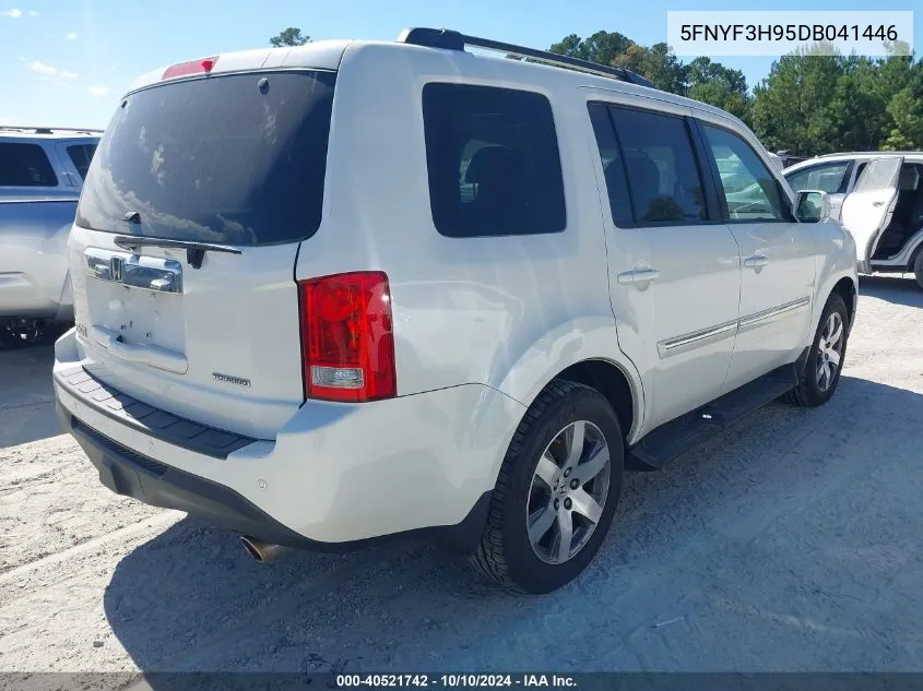 2013 Honda Pilot Touring VIN: 5FNYF3H95DB041446 Lot: 40521742