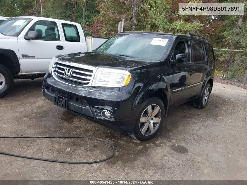 5FNYF4H98DB017891 2013 Honda Pilot Touring