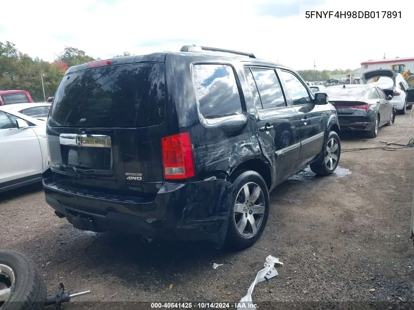 5FNYF4H98DB017891 2013 Honda Pilot Touring