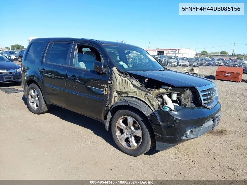 2013 Honda Pilot Ex VIN: 5FNYF4H44DB085156 Lot: 40544345