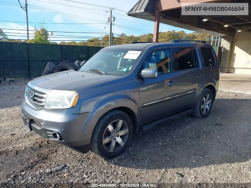 5FNYF4H98DB046694 2013 Honda Pilot Touring