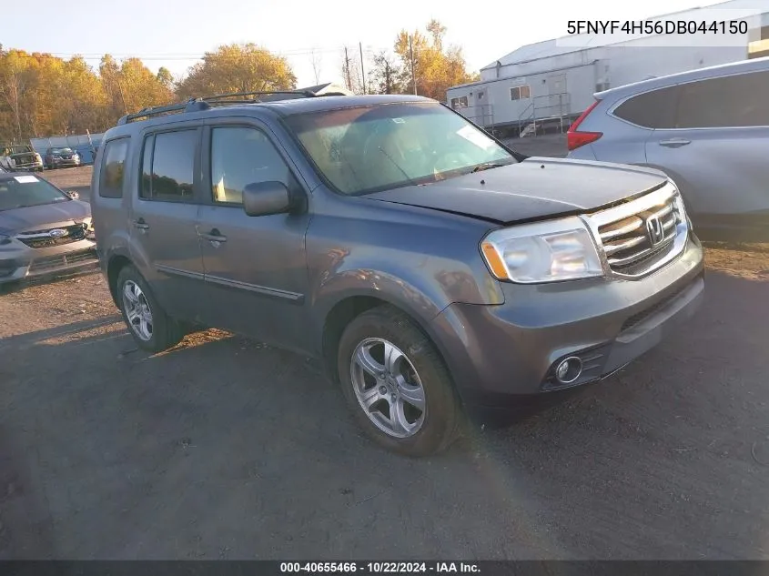 2013 Honda Pilot Ex-L VIN: 5FNYF4H56DB044150 Lot: 40655466