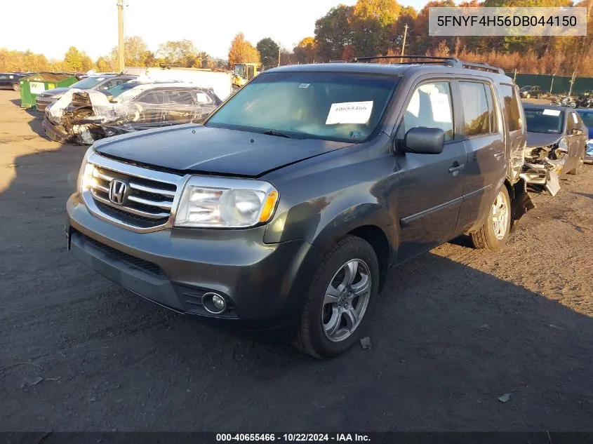 2013 Honda Pilot Ex-L VIN: 5FNYF4H56DB044150 Lot: 40655466