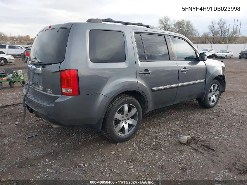 5FNYF4H91DB023998 2013 Honda Pilot Touring