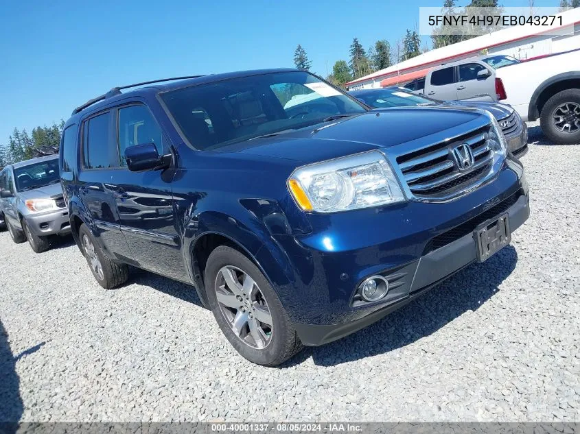 2014 Honda Pilot Touring VIN: 5FNYF4H97EB043271 Lot: 40001337