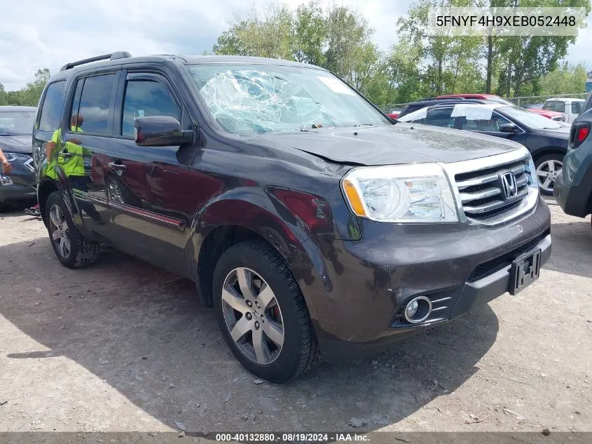 2014 Honda Pilot Touring VIN: 5FNYF4H9XEB052448 Lot: 40132880