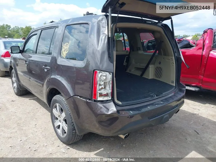 5FNYF4H9XEB052448 2014 Honda Pilot Touring