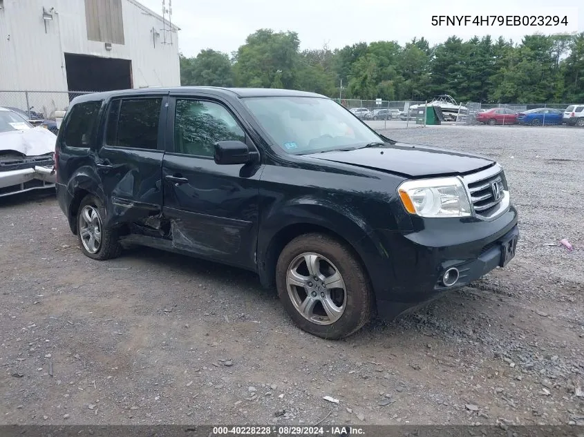 5FNYF4H79EB023294 2014 Honda Pilot Ex-L