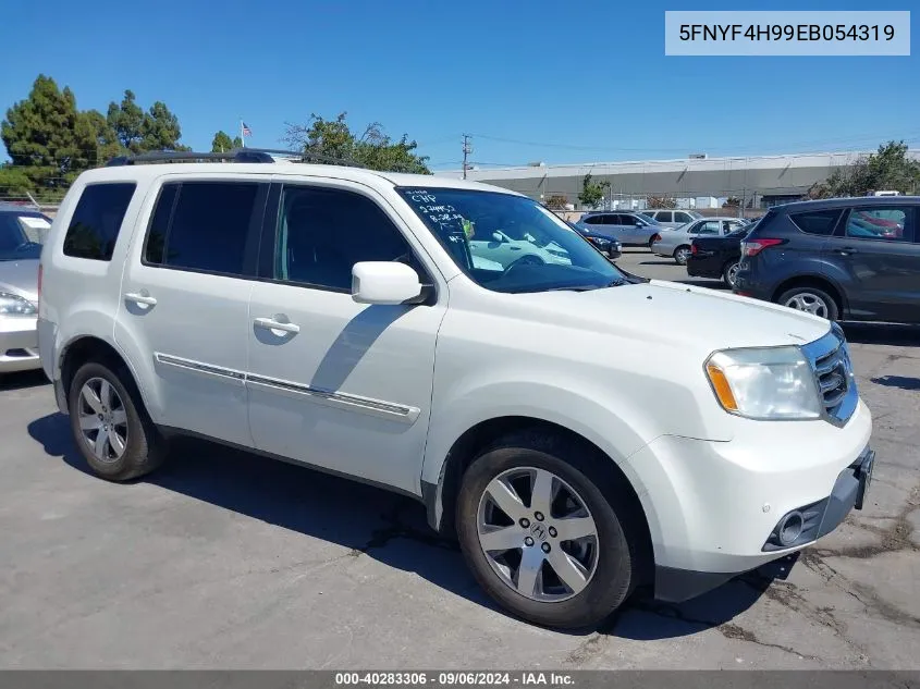 2014 Honda Pilot Touring VIN: 5FNYF4H99EB054319 Lot: 40283306