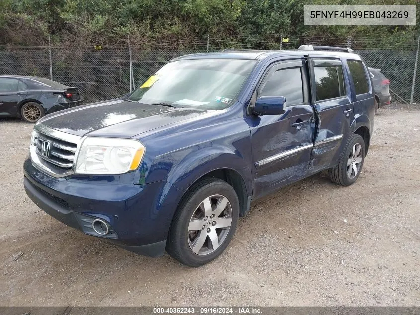 5FNYF4H99EB043269 2014 Honda Pilot Touring