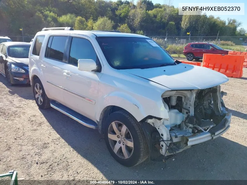 2014 Honda Pilot Touring VIN: 5FNYF4H9XEB052370 Lot: 40486479