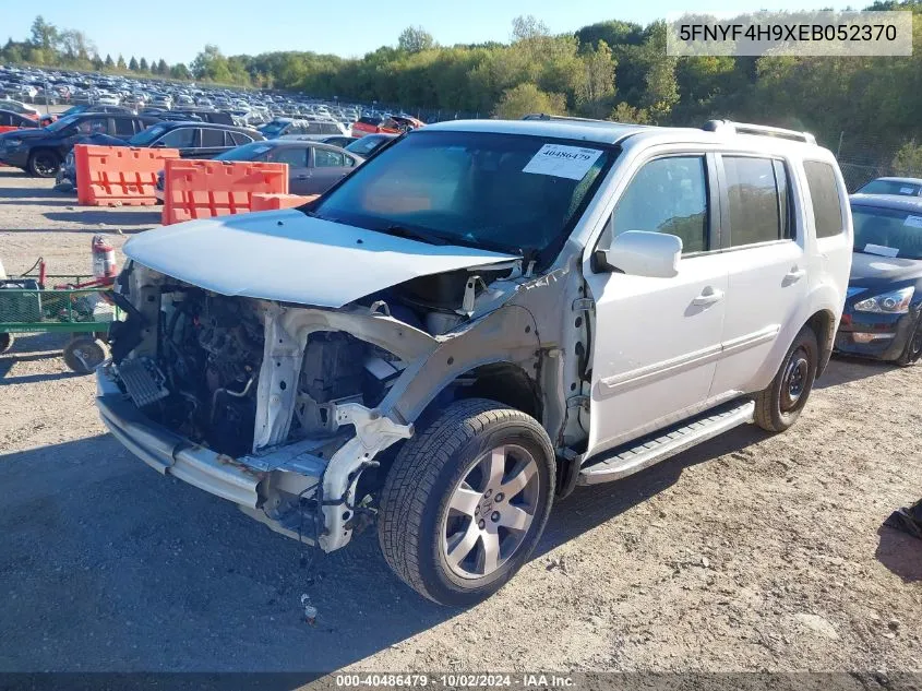 2014 Honda Pilot Touring VIN: 5FNYF4H9XEB052370 Lot: 40486479