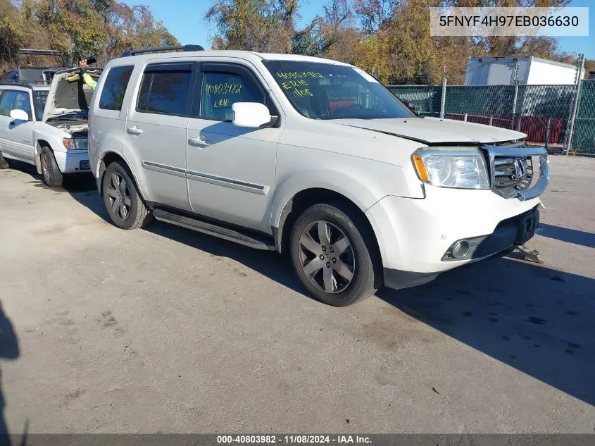 2014 Honda Pilot Touring VIN: 5FNYF4H97EB036630 Lot: 40803982