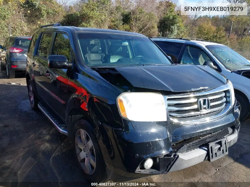 5FNYF3H9XEB019279 2014 Honda Pilot Touring