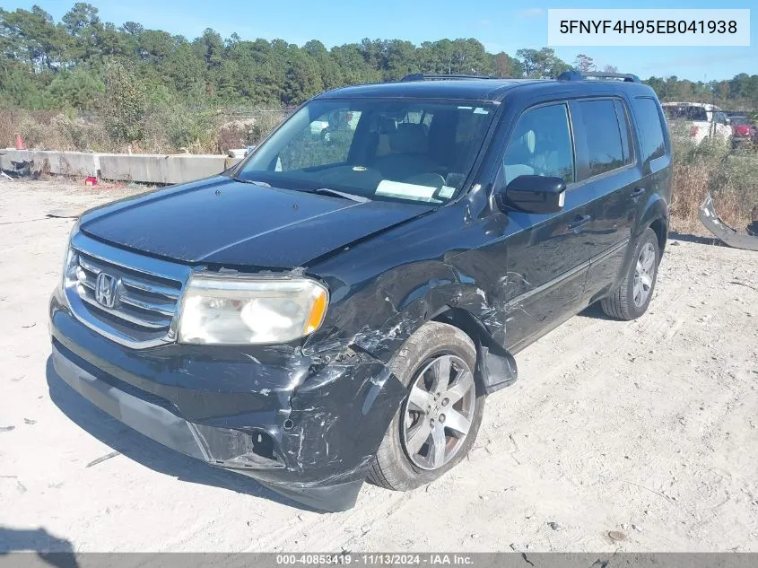 2014 Honda Pilot Touring VIN: 5FNYF4H95EB041938 Lot: 40853419