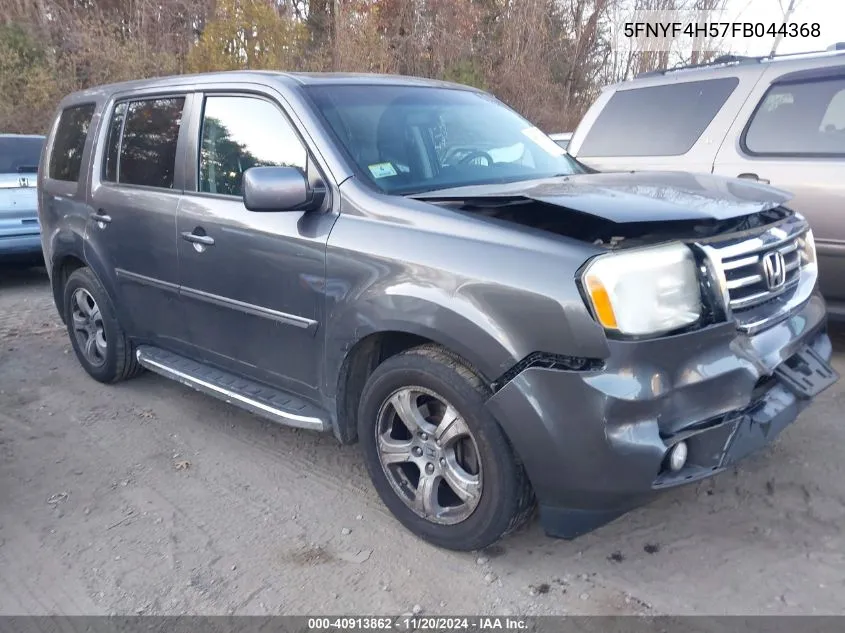 2015 Honda Pilot Ex-L VIN: 5FNYF4H57FB044368 Lot: 40913862