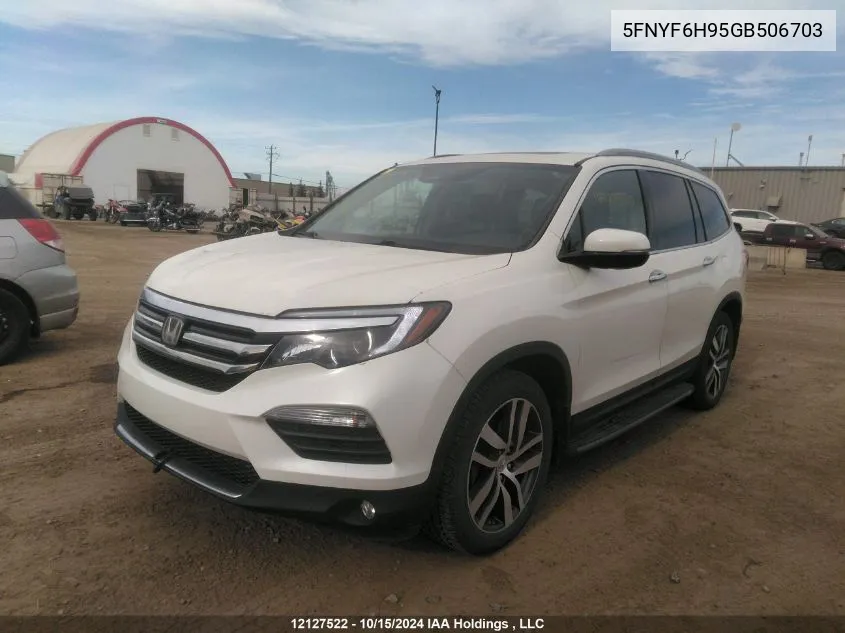 2016 Honda Pilot VIN: 5FNYF6H95GB506703 Lot: 12127522