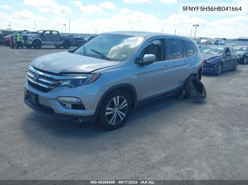 5FNYF5H56HB041664 2017 Honda Pilot Ex-L