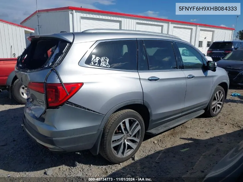 2017 Honda Pilot Touring VIN: 5FNYF6H9XHB084333 Lot: 40734773