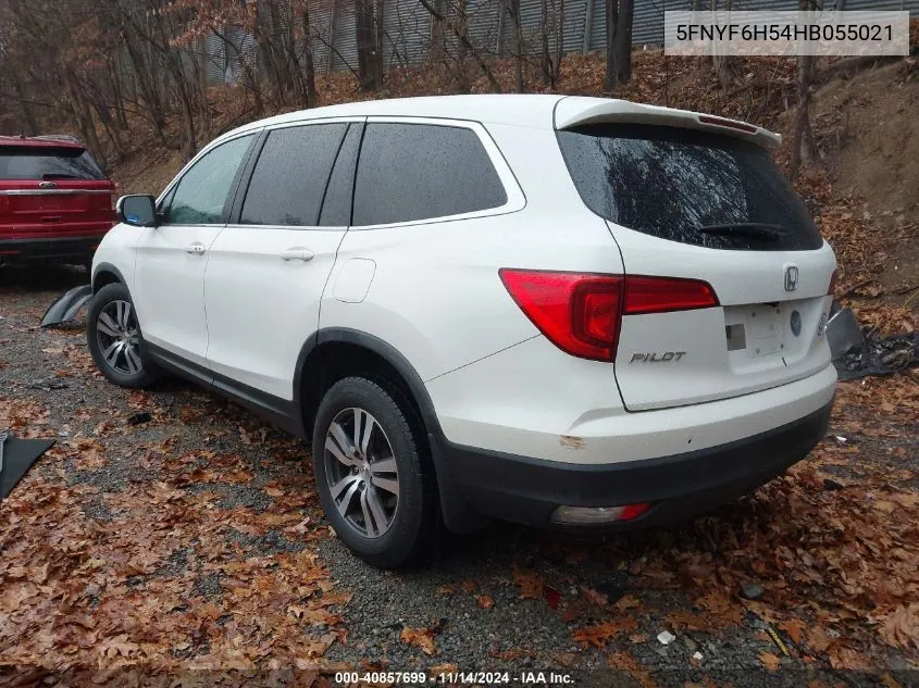 2017 Honda Pilot Ex-L VIN: 5FNYF6H54HB055021 Lot: 40857699