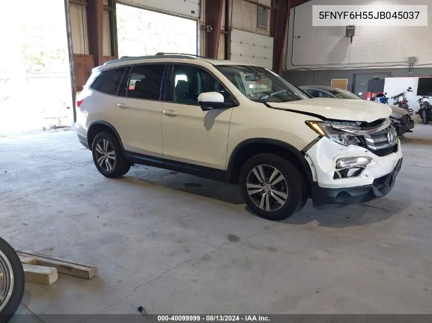 5FNYF6H55JB045037 2018 Honda Pilot Ex-L