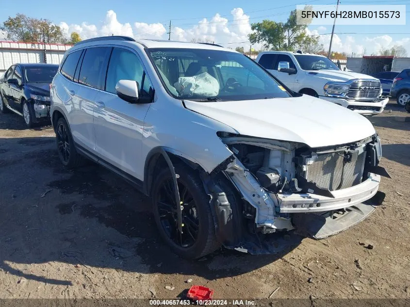 2021 Honda Pilot Awd Special Edition VIN: 5FNYF6H28MB015573 Lot: 40657453