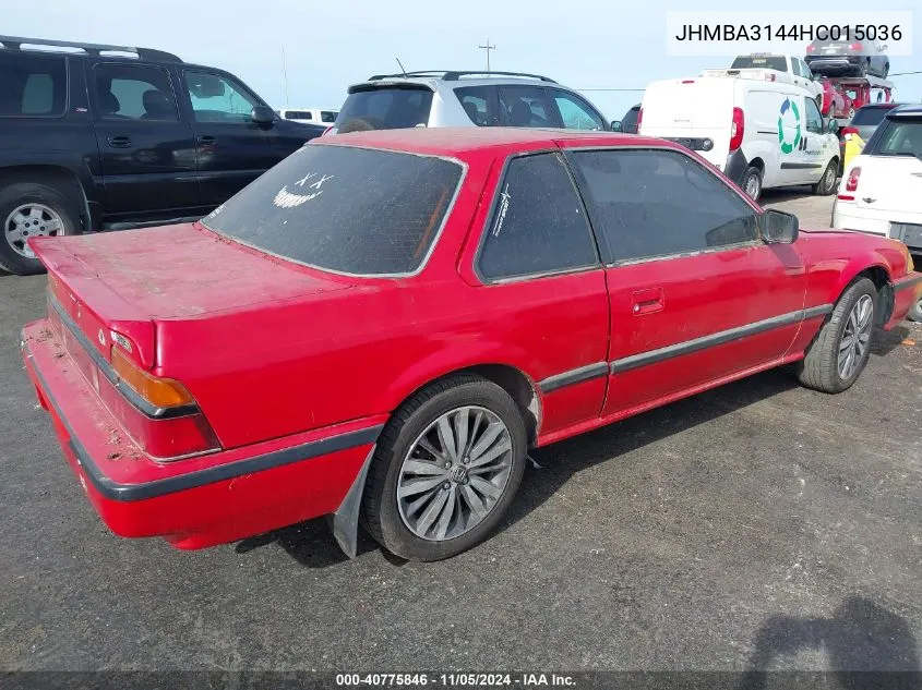 1987 Honda Prelude 2.0Si/2.0S VIN: JHMBA3144HC015036 Lot: 40775846