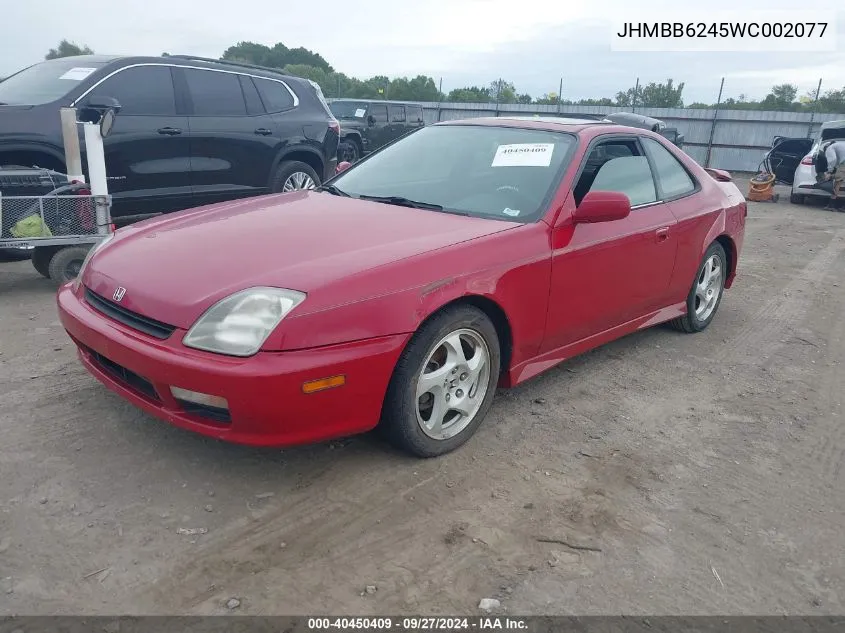 JHMBB6245WC002077 1998 Honda Prelude