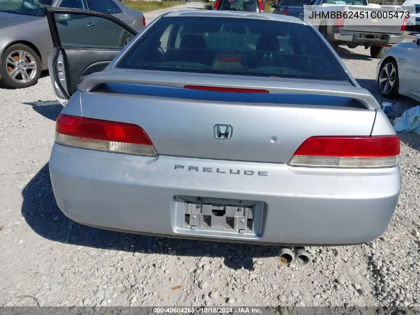 2001 Honda Prelude VIN: JHMBB62451C005473 Lot: 40604263