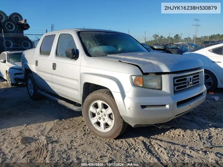 2HJYK16238H530879 2008 Honda Ridgeline Rt