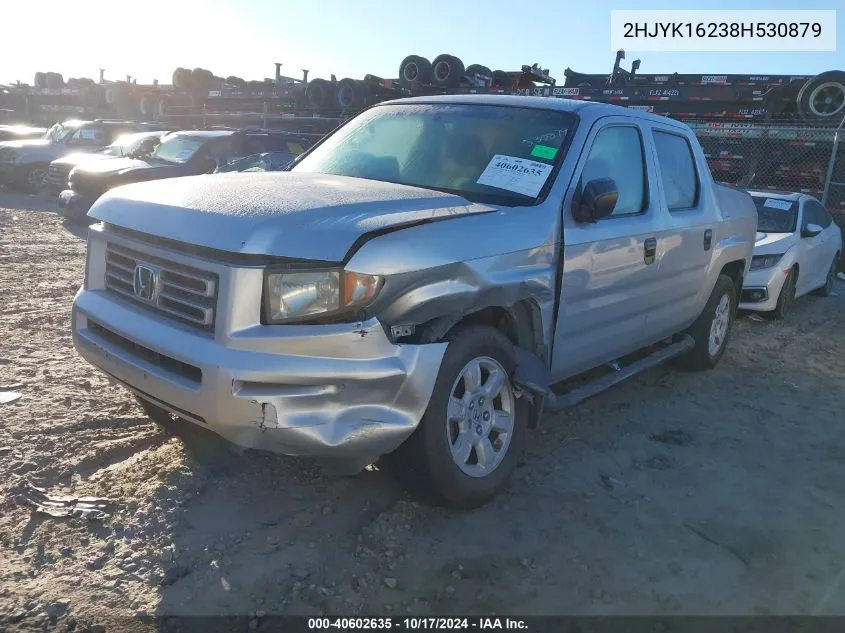 2HJYK16238H530879 2008 Honda Ridgeline Rt