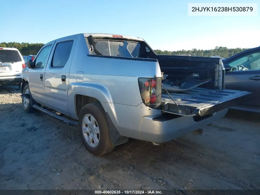 2HJYK16238H530879 2008 Honda Ridgeline Rt