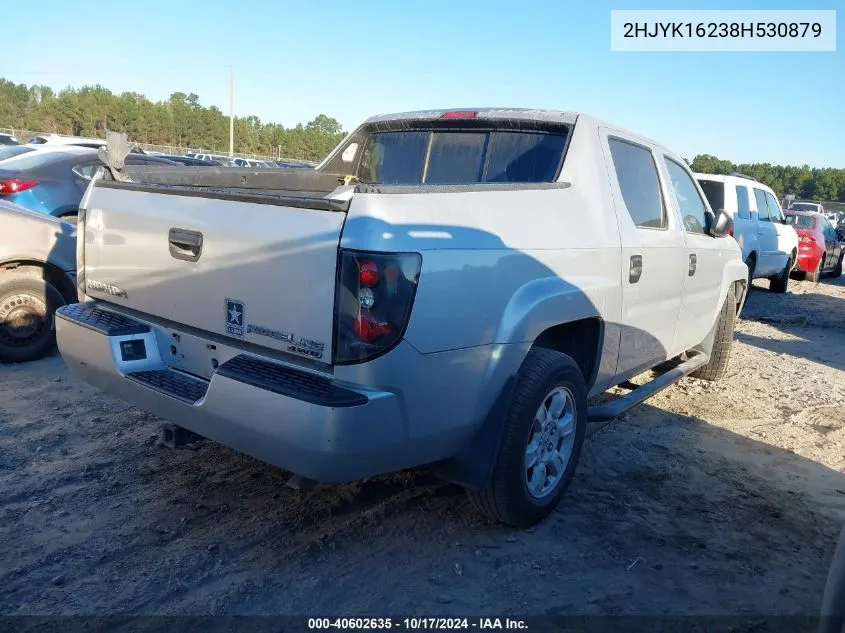 2HJYK16238H530879 2008 Honda Ridgeline Rt