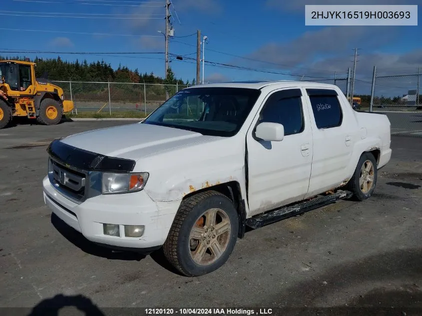 2HJYK16519H003693 2009 Honda Ridgeline