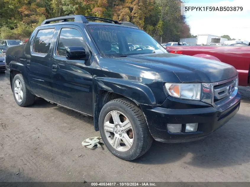 2010 Honda Ridgeline Rtl VIN: 5FPYK1F59AB503879 Lot: 40534817