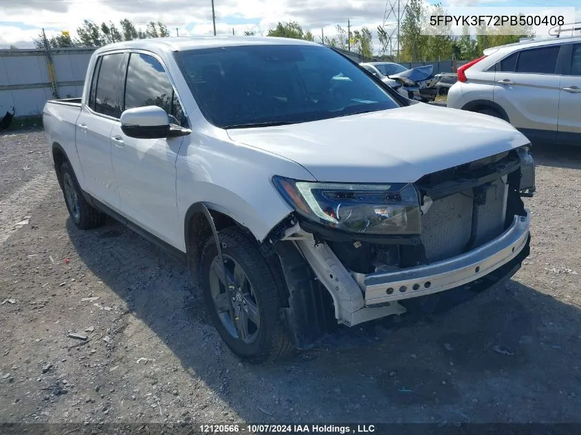 5FPYK3F72PB500408 2023 Honda Ridgeline