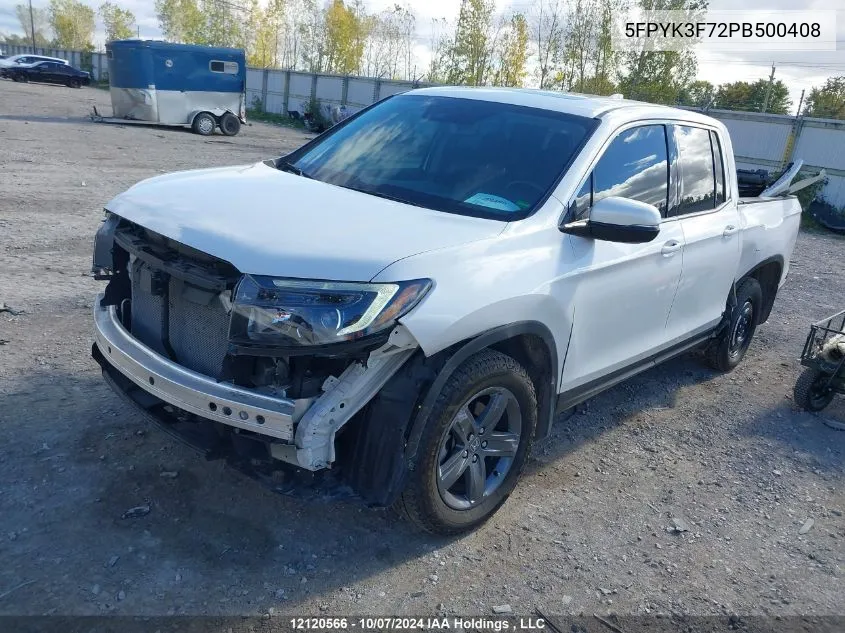 5FPYK3F72PB500408 2023 Honda Ridgeline