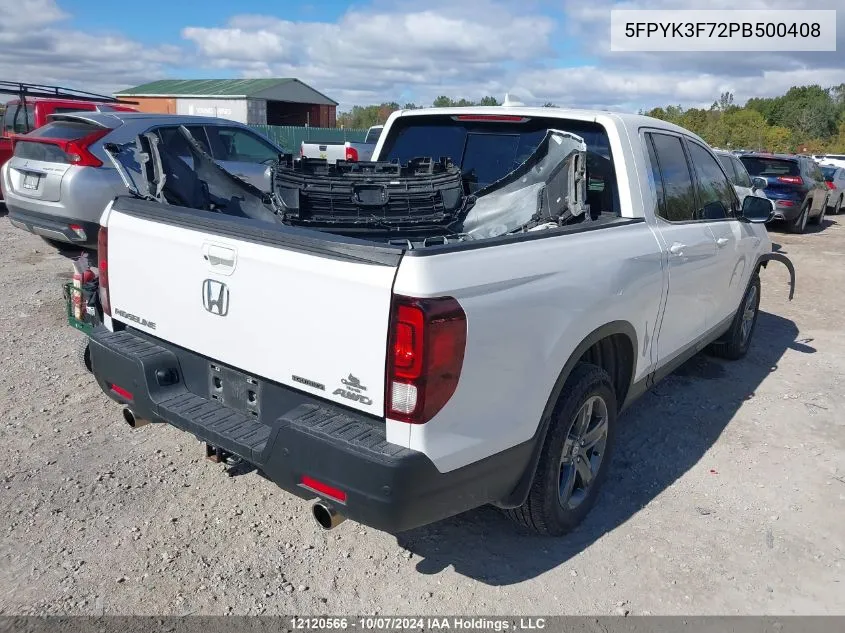 5FPYK3F72PB500408 2023 Honda Ridgeline